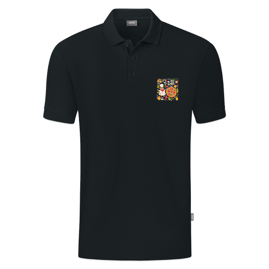 JAKO Mannen Polo Organic - zwart