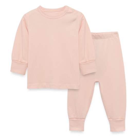 Baby-/kinderpyjama - kristalroze