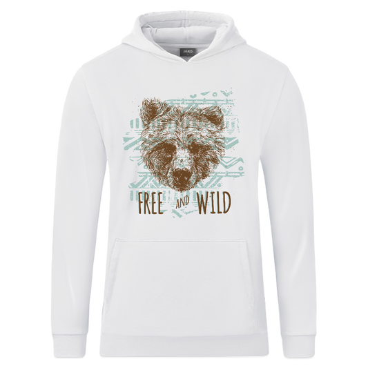 JAKO Teenager hoodie Organic - wit