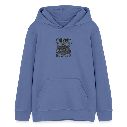 Stanley/Stella Tiener bio-hoodie Mini Cruiser - blauw