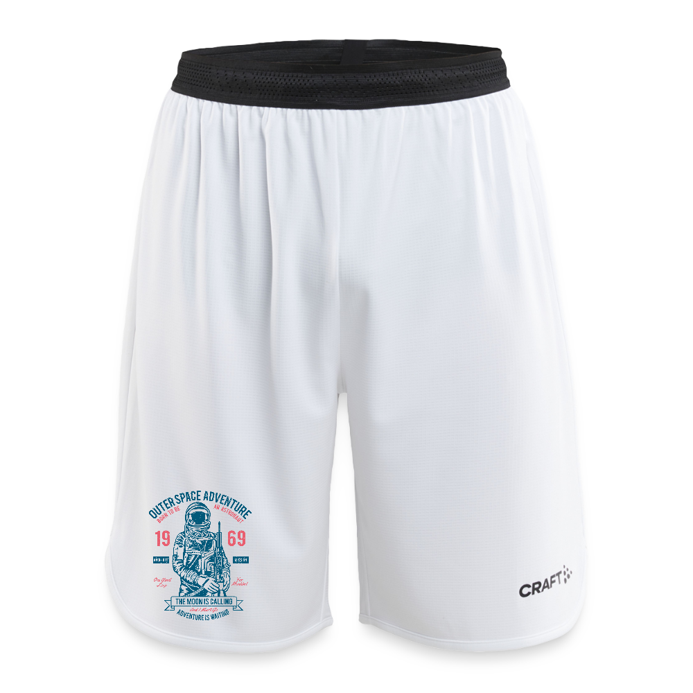 CRAFT Progress kinder-basketbalshorts - wit