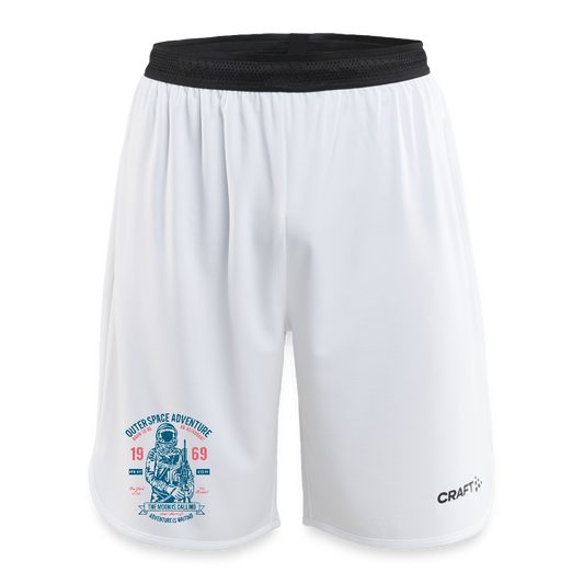 CRAFT Progress kinder-basketbalshorts - wit