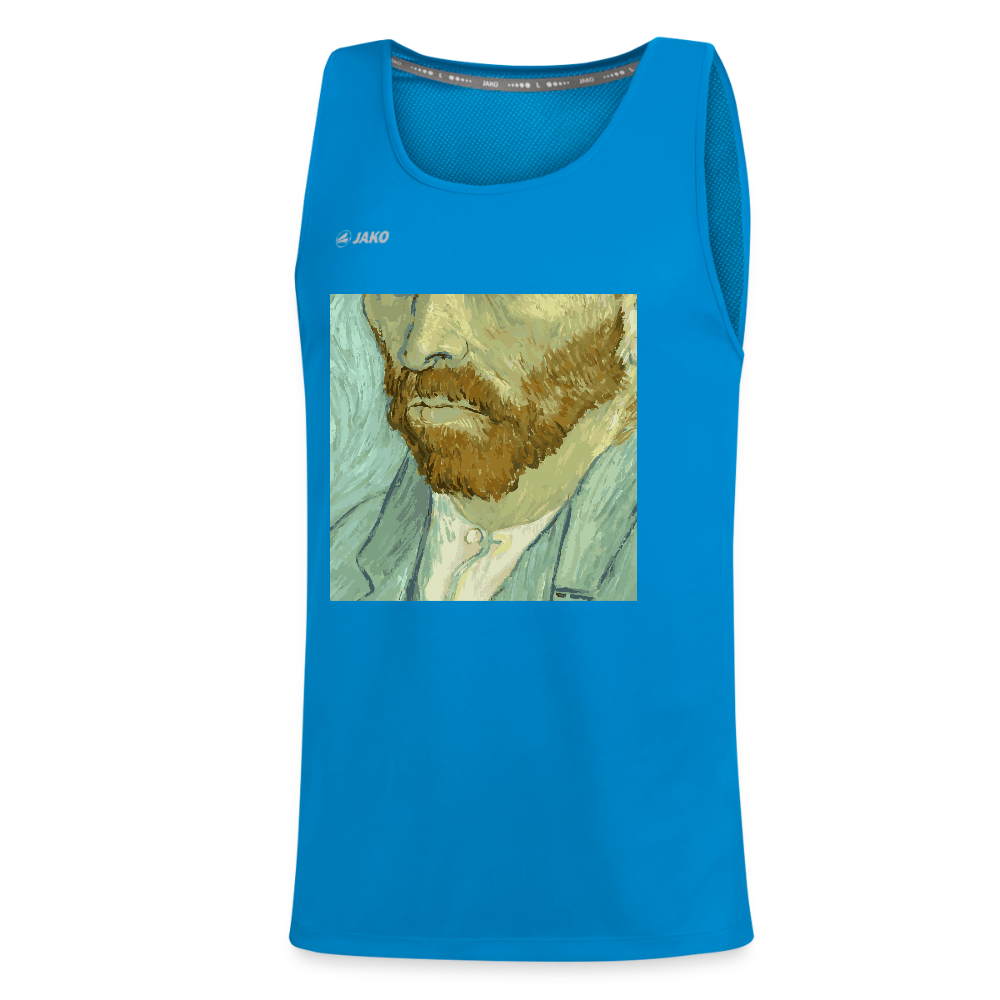 JAKO Teenager tanktop Run 2.0 - saffierblauw