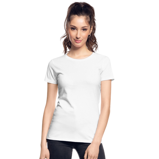 Vrouwen premium bio T-shirt - wit