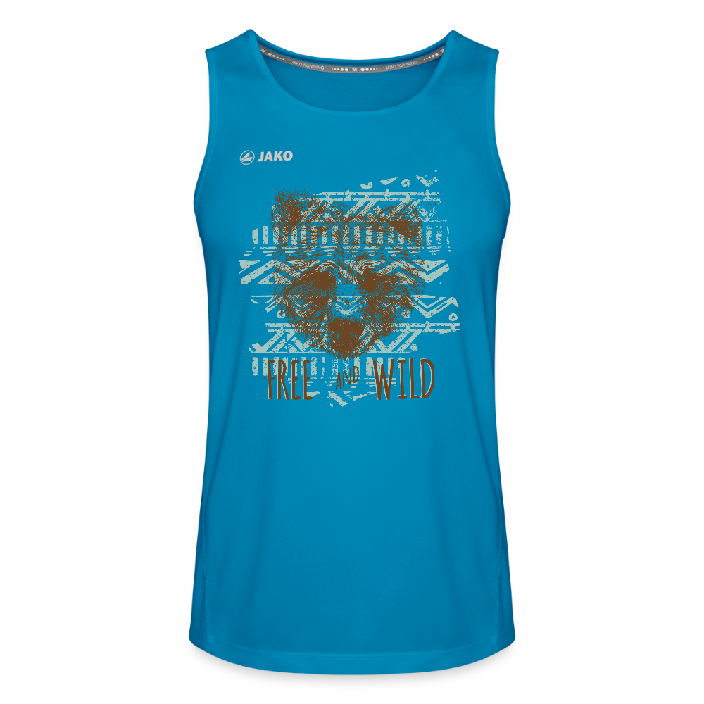 JAKO Mannen tanktop Run 2.0 - saffierblauw