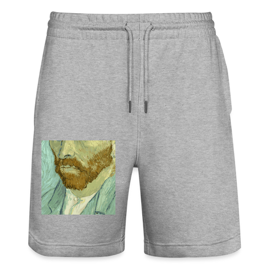 Stanley/Stella uniseks bio-joggingshorts Mover - grijs gemêleerd