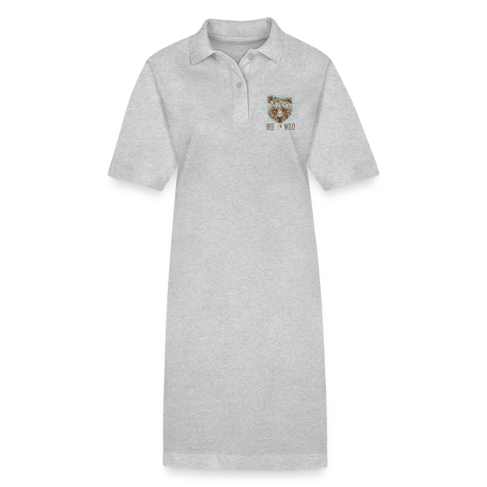 Stanley/Stella Vrouwen bio polojurk PAIGER - grijs gemêleerd