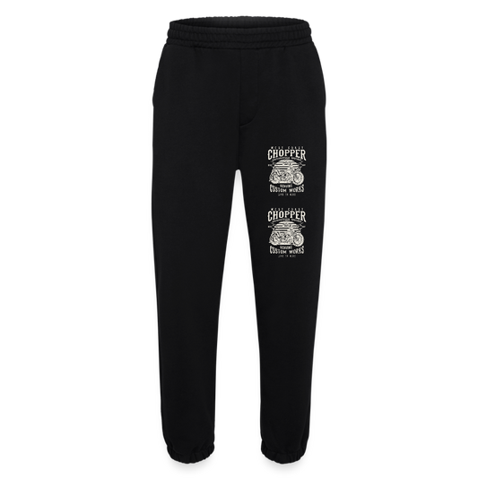 Heavyweight organic joggingbroek made in EU - SOLID BLACK