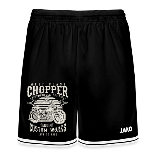 JAKO basketbalshort Center 2.0 - zwart/wit