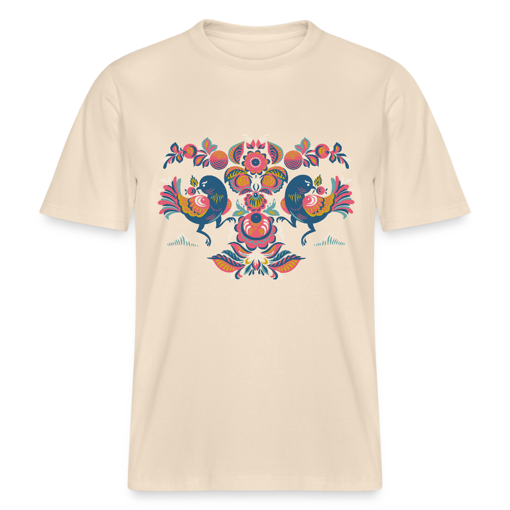Stanley/Stella Relaxed fit uniseks bio-T-shirt Sparker - witgrijs