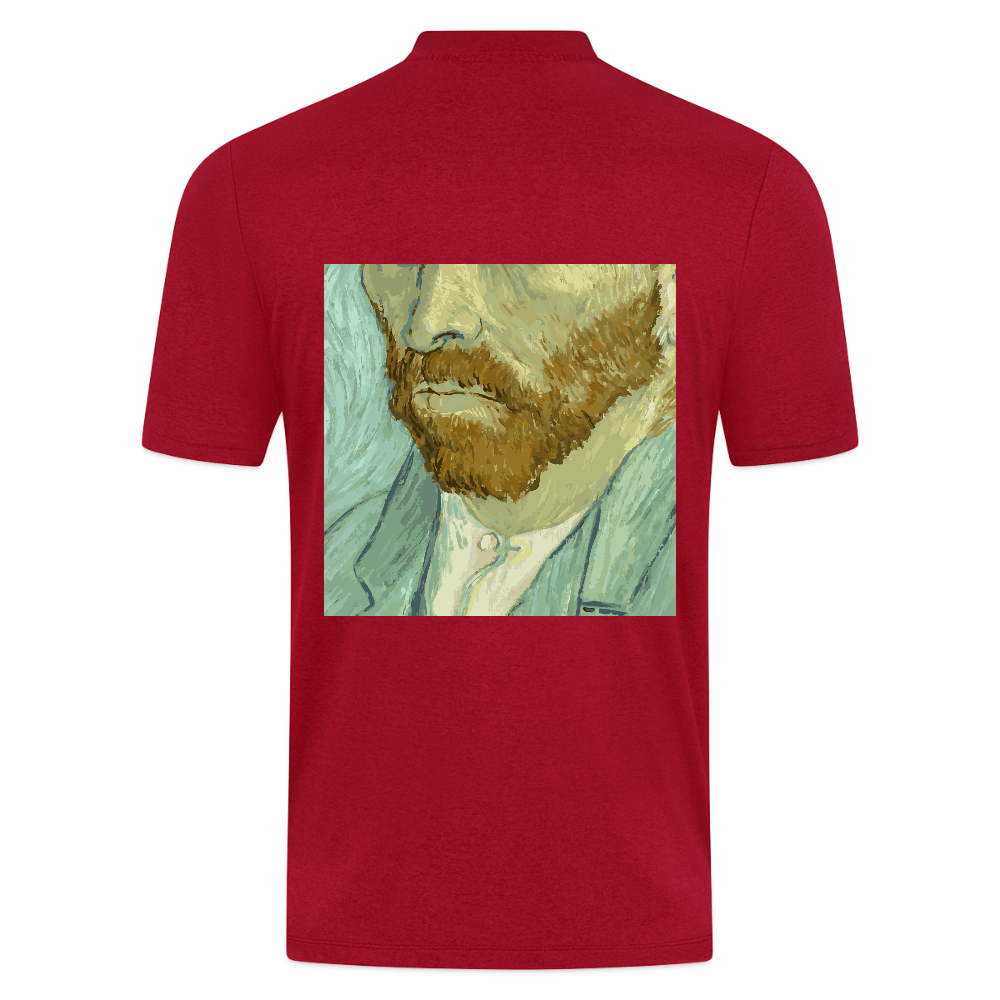 JAKO Poloshirt Pro Casual - donkerrood