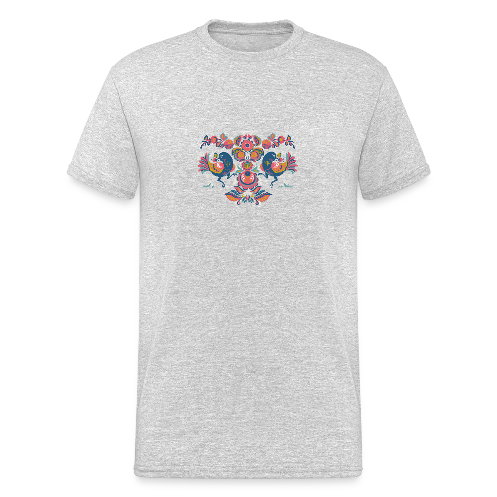 Mannen Gildan Heavy T-shirt - grijs gemêleerd