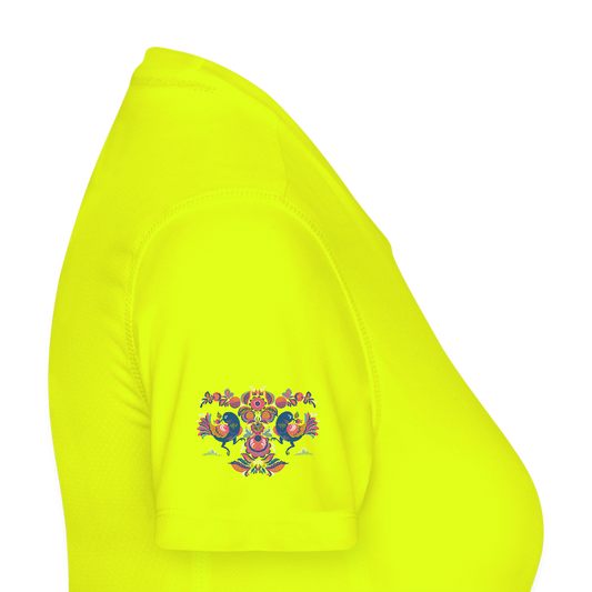 JAKO Vrouwen T-shirt Run 2.0 - neongeel