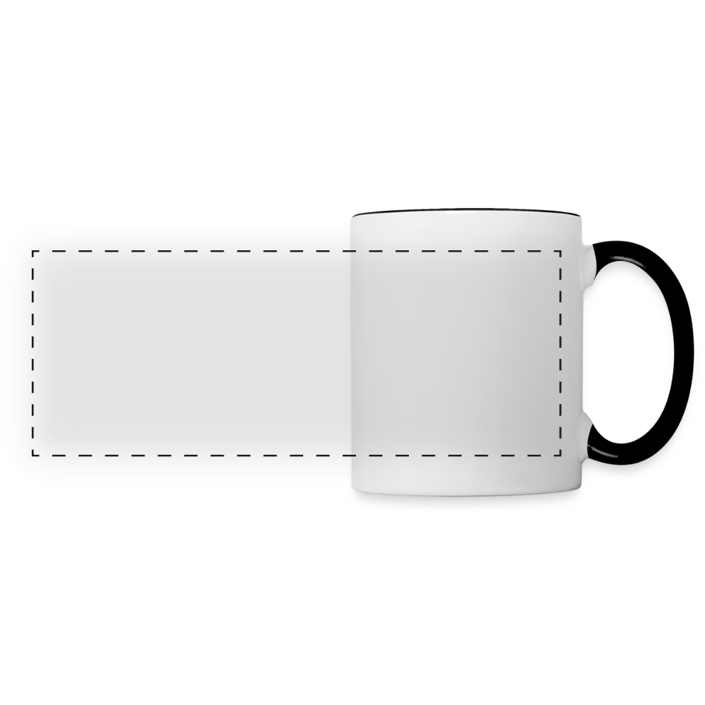Panoramamok - wit/zwart