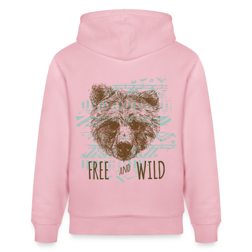 Stanley/Stella Uniseks bio-hoodie CRUISER - lichtroze