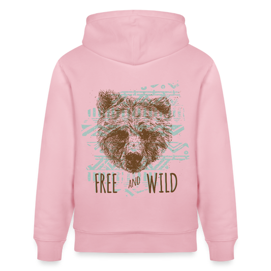 Stanley/Stella Uniseks bio-hoodie CRUISER - lichtroze