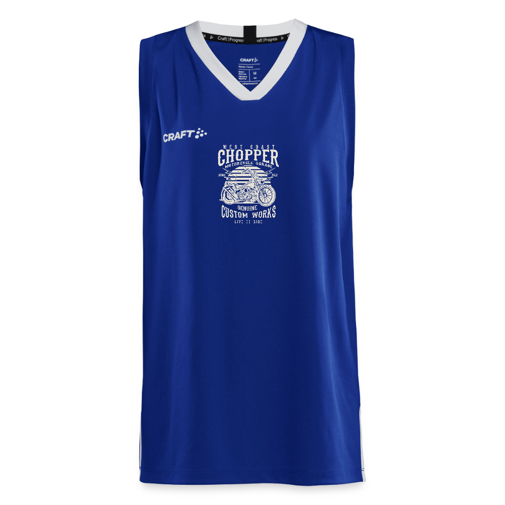 CRAFT Progress teenager basketbalshirt - koningsblauw