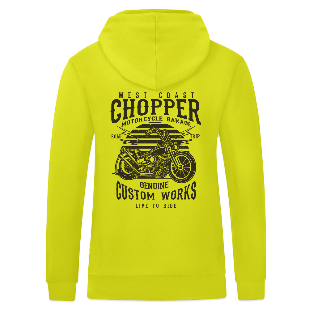 JAKO Ziphoodie Organic - limegroen