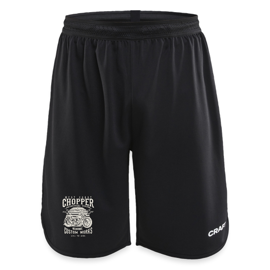CRAFT Progress kinder-basketbalshorts - zwart