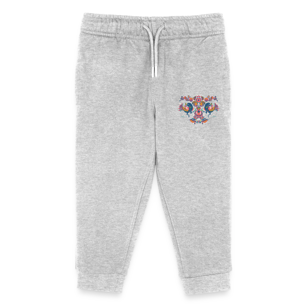 Stanley/Stella Kinder-bio-joggingbroek Mini Mover - grijs gemêleerd