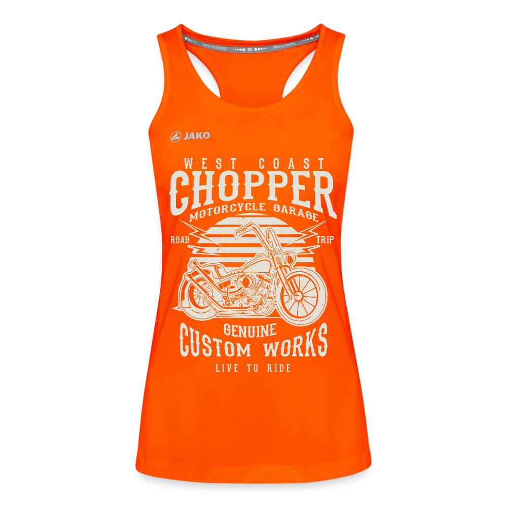 JAKO Vrouwen tanktop Run 2.0 - neonoranje