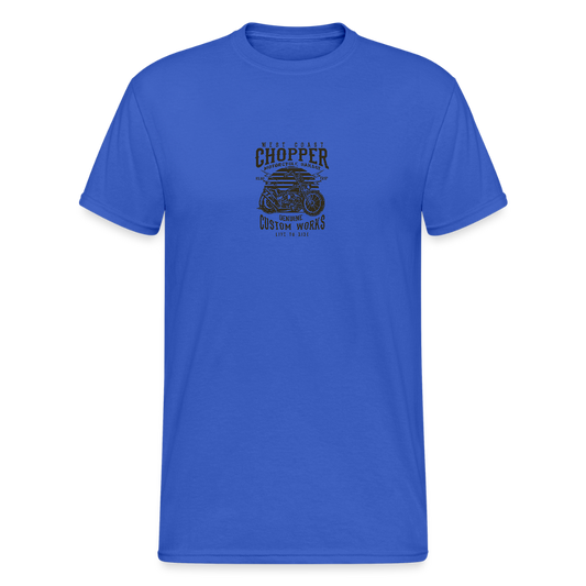 Mannen Gildan Heavy T-shirt - koningsblauw