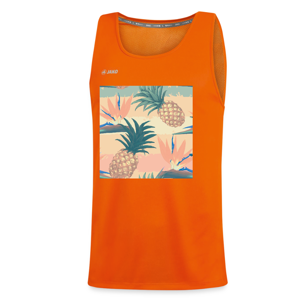 JAKO Teenager tanktop Run 2.0 - neonoranje