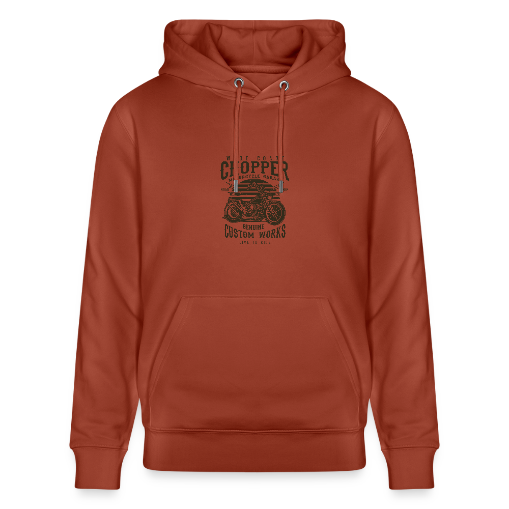 Stanley/Stella Uniseks bio-hoodie CRUISER - terracotta