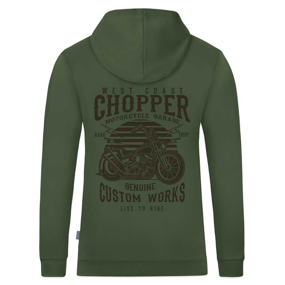 JAKO Teenager hoodie Organic - dennengroen