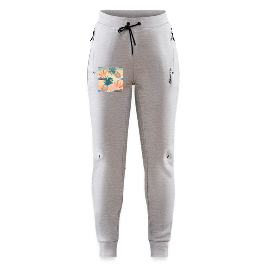 CRAFT ADV Unify vrouwen vrijetijdsbroek - grijs gemêleerd
