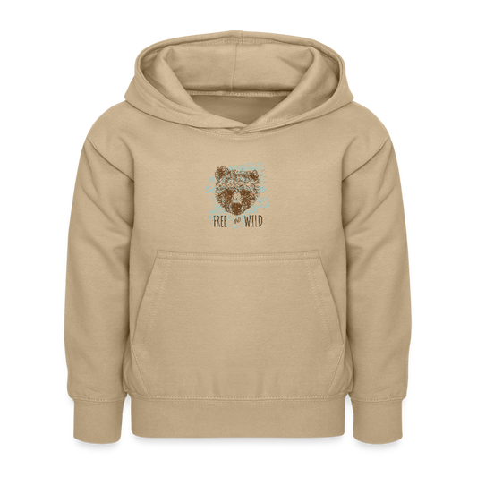Kinderhoodie - zand