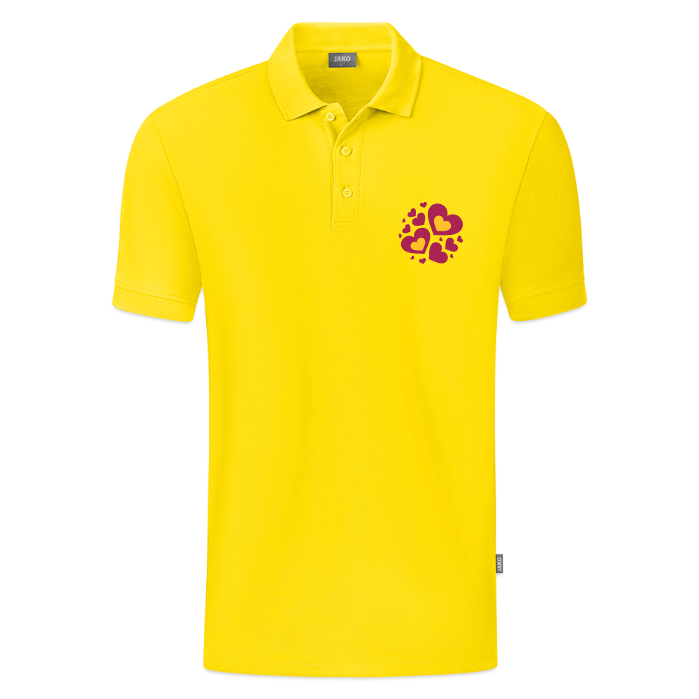 JAKO Teenager polo Organic - geel