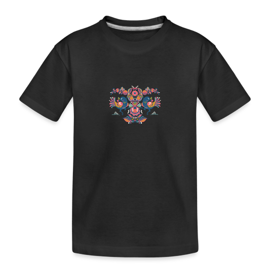 Kinderen premium biologisch T-shirt - zwart
