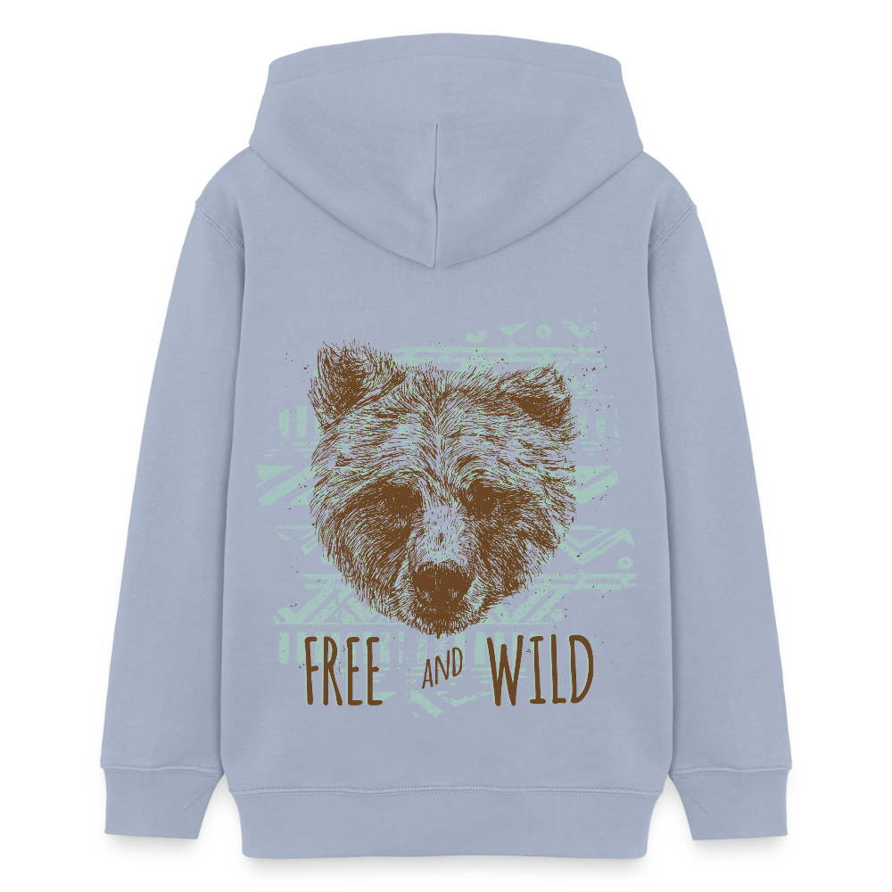 Stanley/Stella Tiener bio-hoodie Mini Cruiser - lavendel-violet