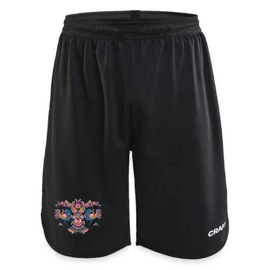 CRAFT Progress kinder-basketbalshorts - zwart