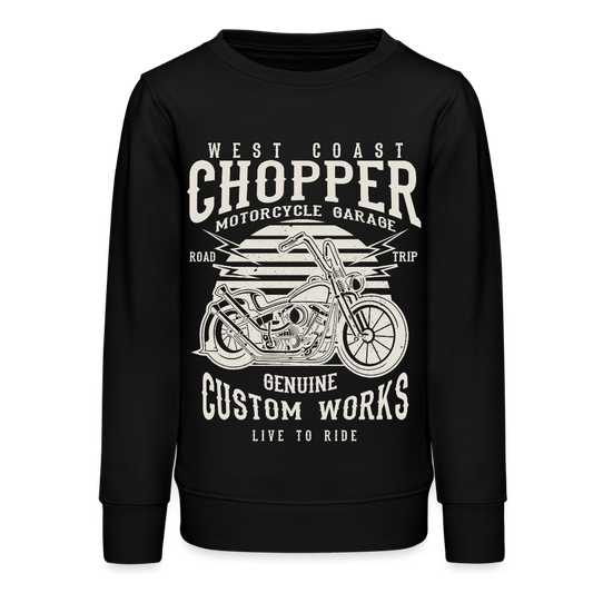Stanley/Stella Mini Changer bio tiener sweatshirt - zwart