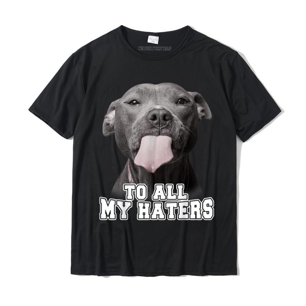 Amerikaanse Casual Ronde Hals T-shirt met Tekst Hondenprint en Korte Mouwen voor Unisex