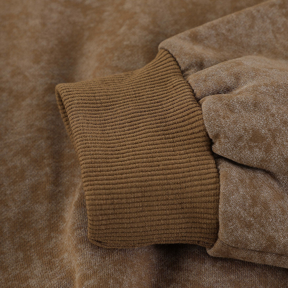 Lettervlam Print Pullover Hoodie