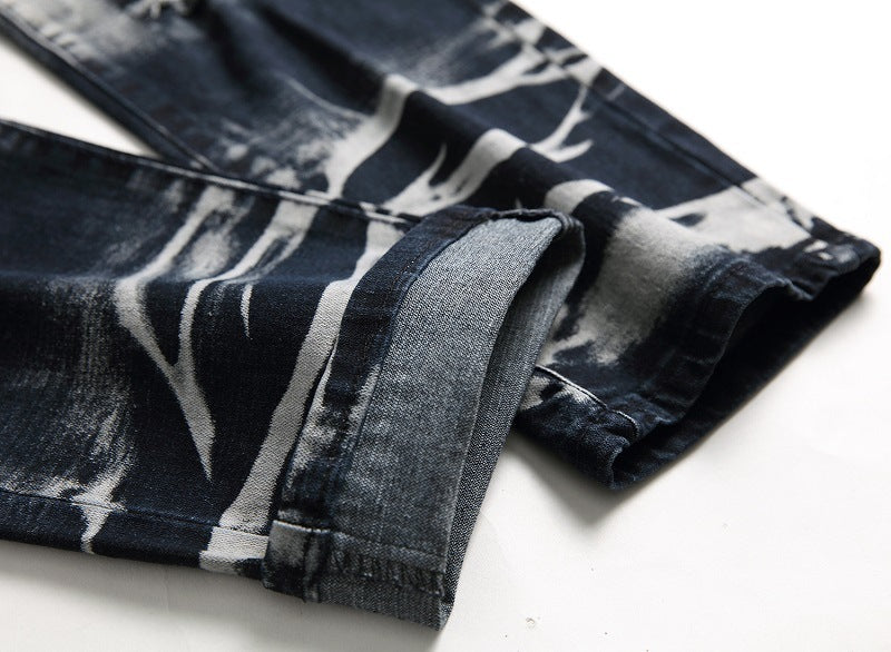 Streetdesigner  Ontwerp Twee Kleuren Jeans voor Heren & Jongens