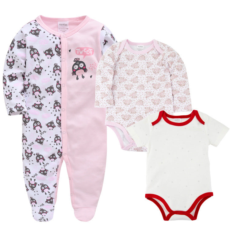 Baby's / Peuters 3-delige kleding Set met Bedrukking voor Jongens & Meisjes