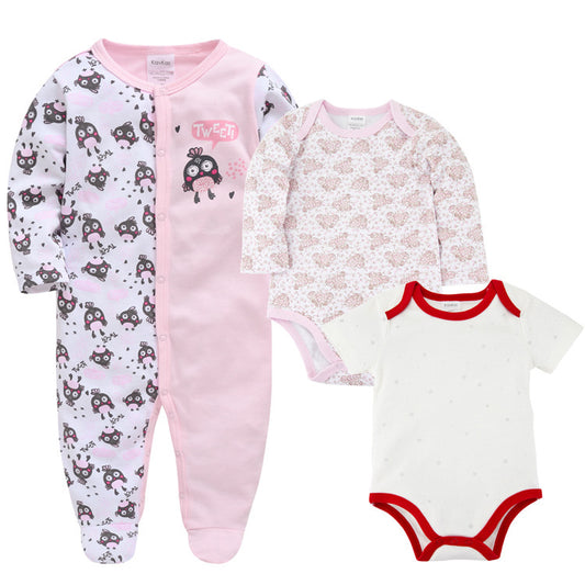 Baby's / Peuters 3-delige kleding Set met Bedrukking voor Jongens & Meisjes