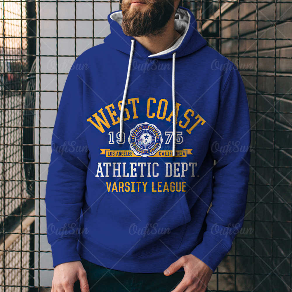 Geprinte hoodie met capuchon