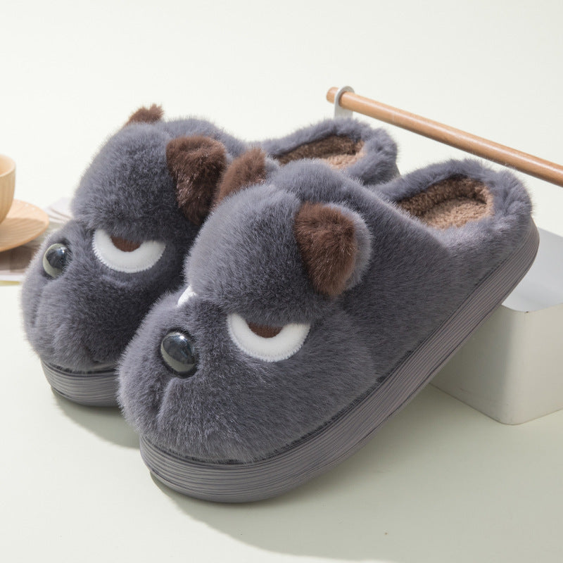 Winterse Warme en Schattige Puppy Antislip Pantoffels voor Unisex