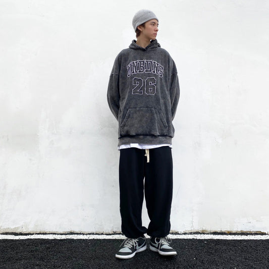 Heren Retro Sport Hoodie