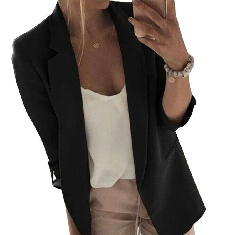 Casual Korte Blazer voor Dames & Plus-size