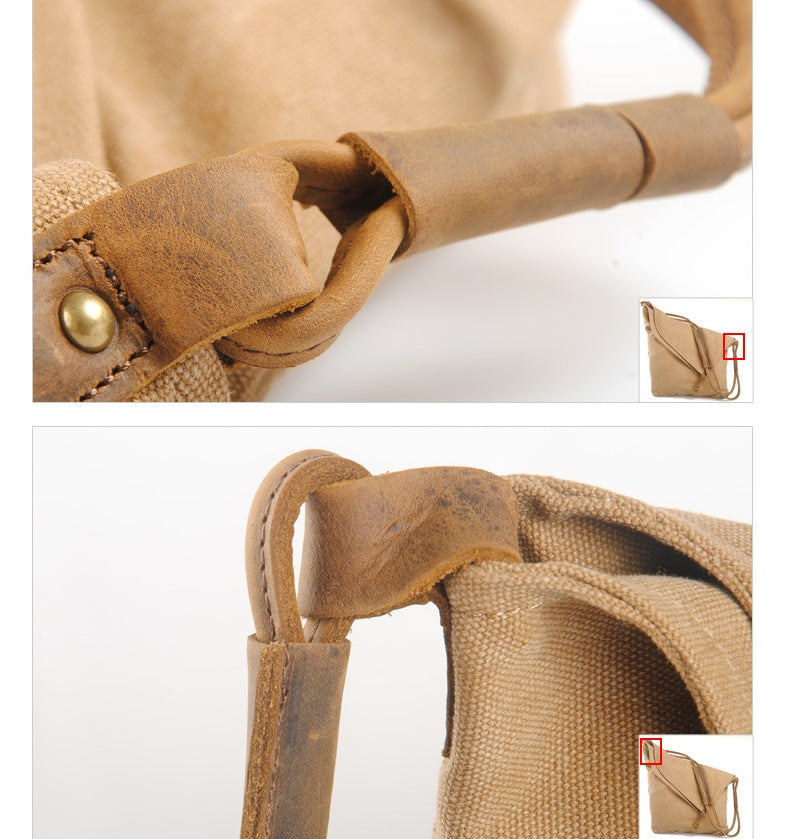 Crossbody retro kunst stoffen tas