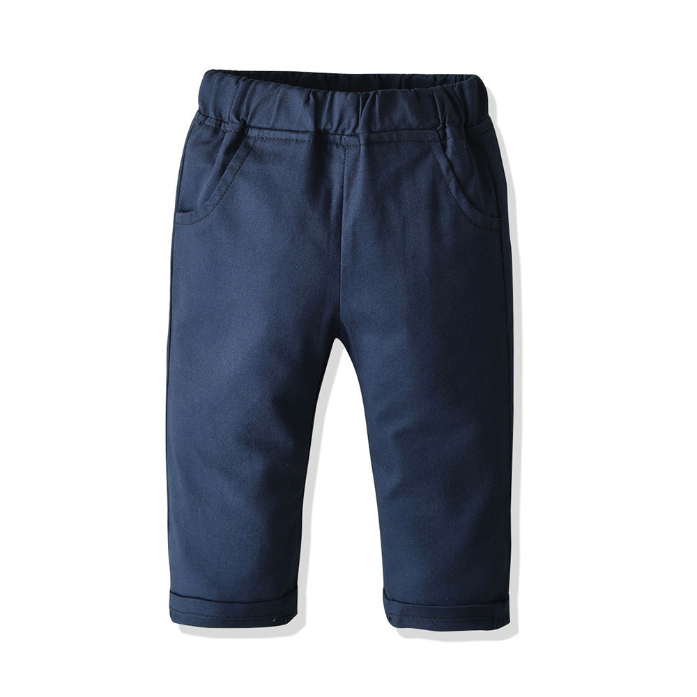 Europese en Amerkaanse Stijl Gentleman Casual 3-delig Pak voor Jongens