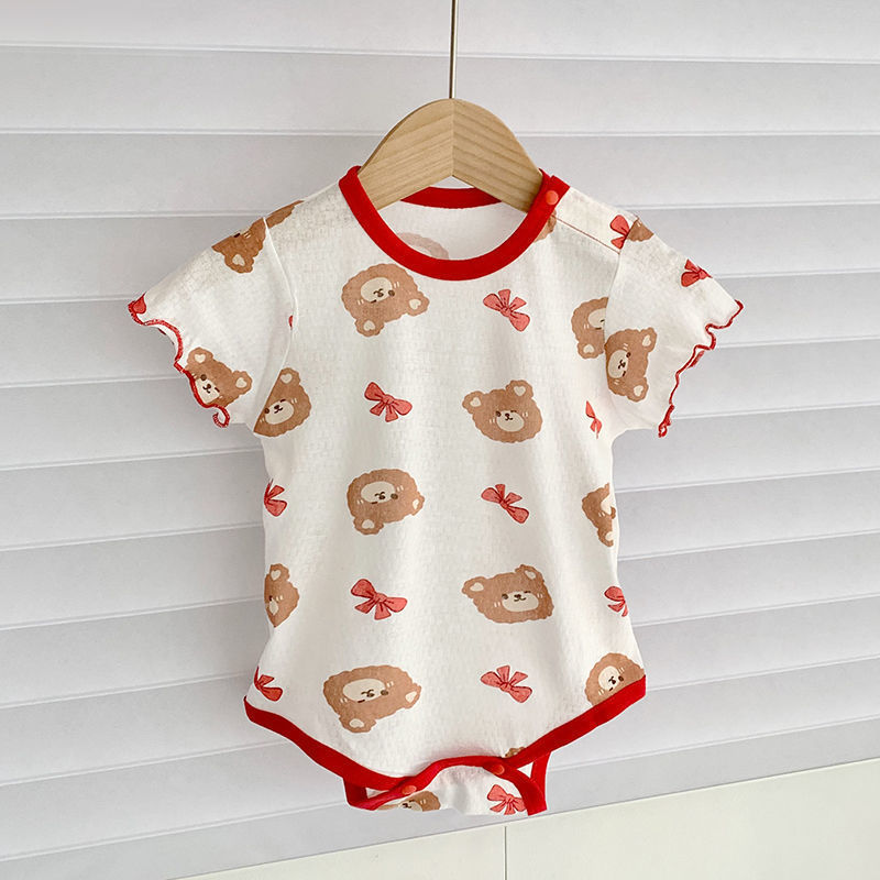 Baby Rompertjes met  korte mouwen