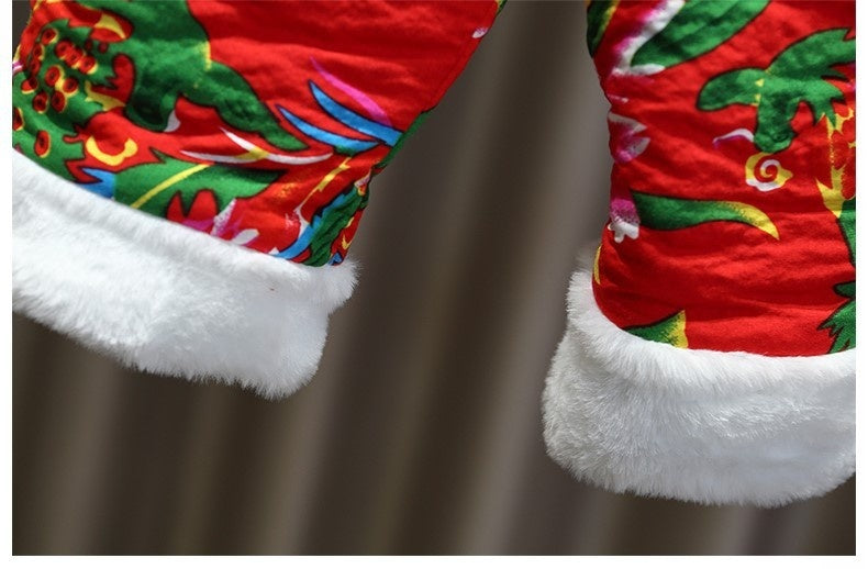 Grote Winter Bloemenjas & Dikke Winterbroek voor Meisjes