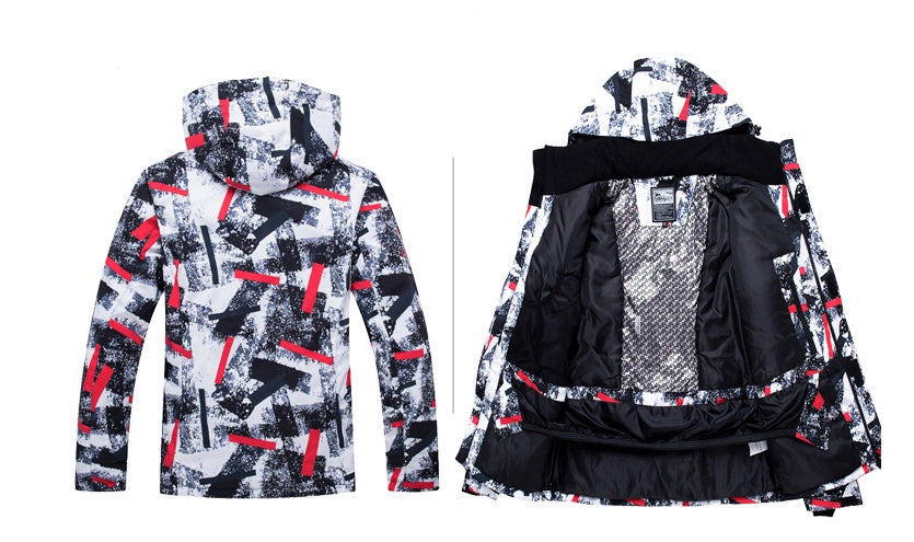 Waterdicht en Warme Skipakken 2-delige Set voor Unisex